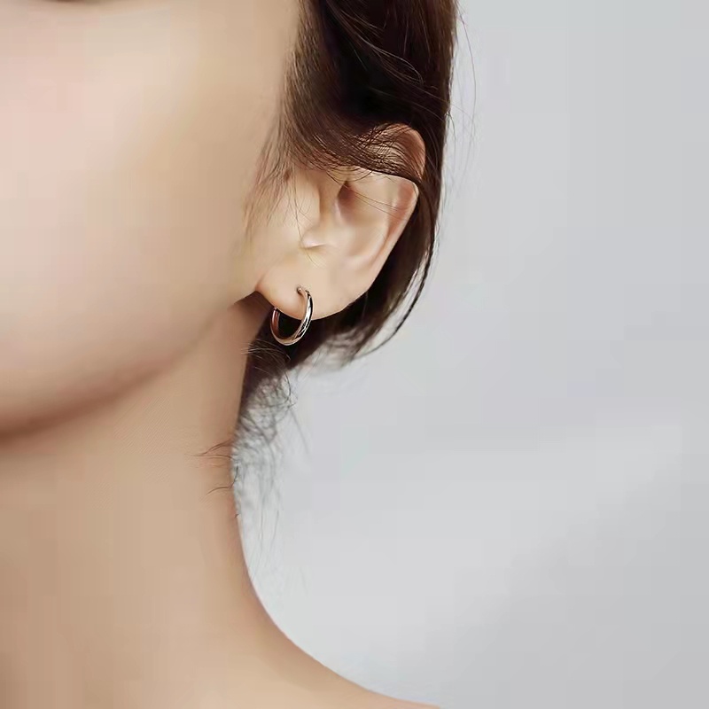 Bông tai thép titan không gỉ thời trang cá tính cho nam và nữ