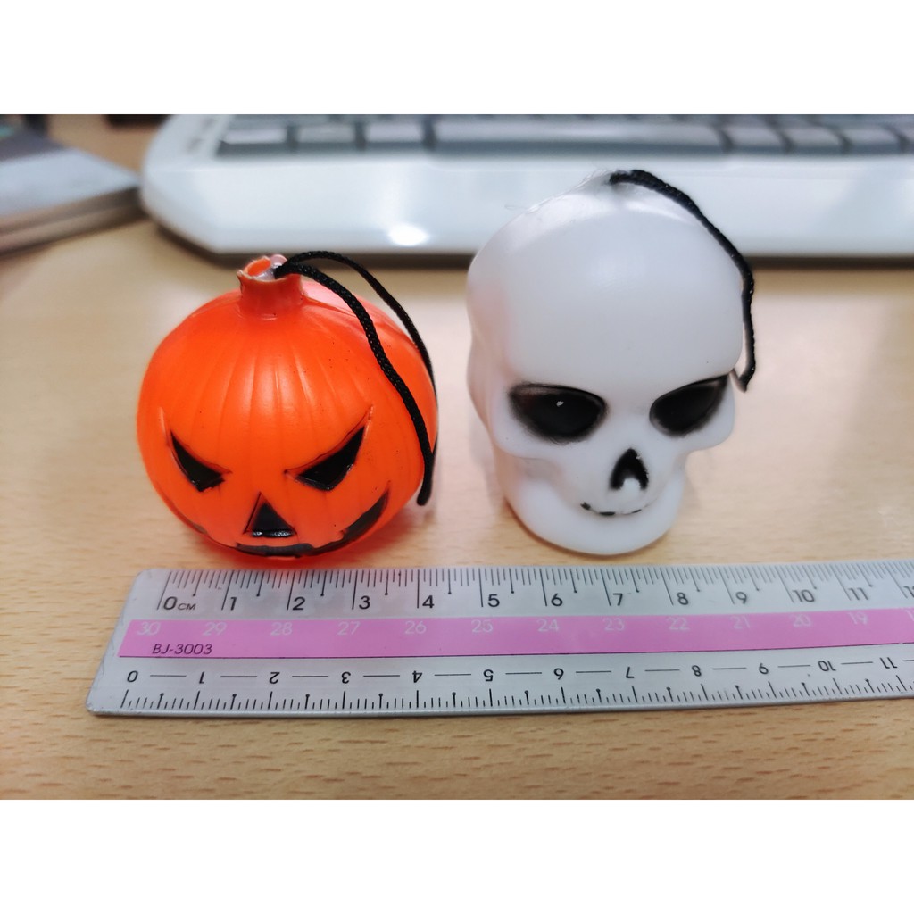 [HCM] đèn cầy Halloween, Bí nhỏ, phụ kiện trang trí Halloween