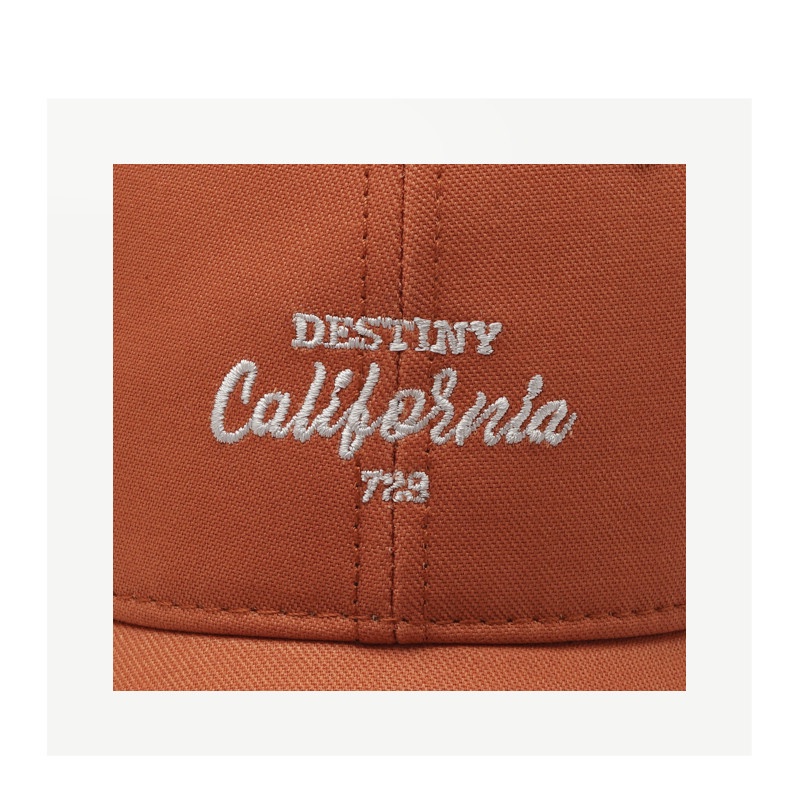 Nón lưỡi trai mềm mại họa tiết chữ phong cách Hàn Quốc thời trang dành cho nữ