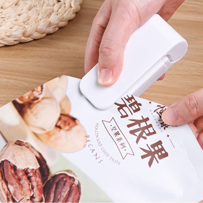 [HÀNG CÓ SẴN] Máy hàn miệng túi mini máy niêm phong thực phẩm tiện lợi nhỏ gọn cho gia đình