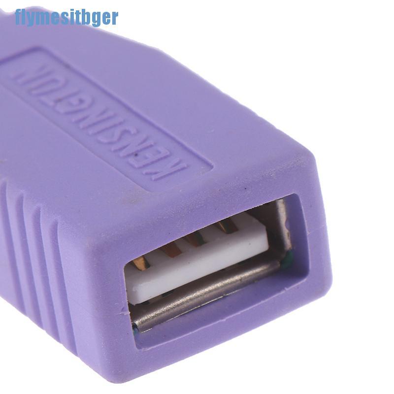 1 Ổ Cắm Chuyển Đổi Usb Female Sang Ps2 Ps / 2 Male