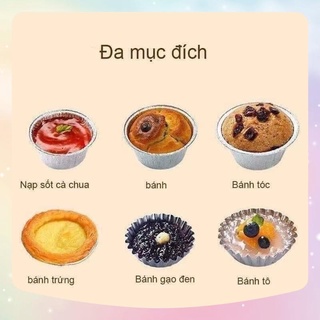 [Giá sỉ] Set 100 Chén Giấy Bạc tiện dụng