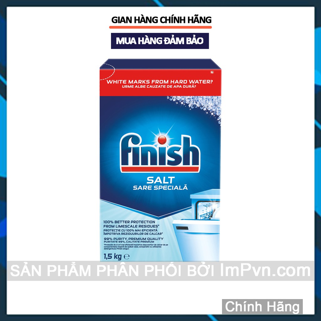 Muối rửa bát Finish dành cho máy rửa bát