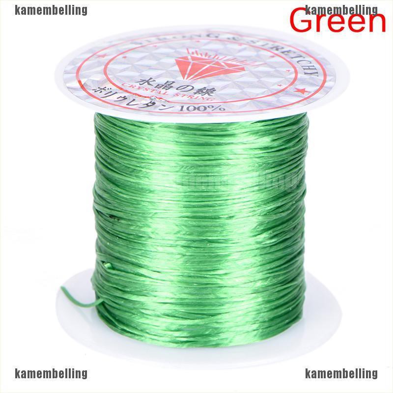 Cuộn Dây Xỏ Hạt Pha Lê Co Giãn 0.8mm Dùng Làm Trang Sức Thủ Công DIY