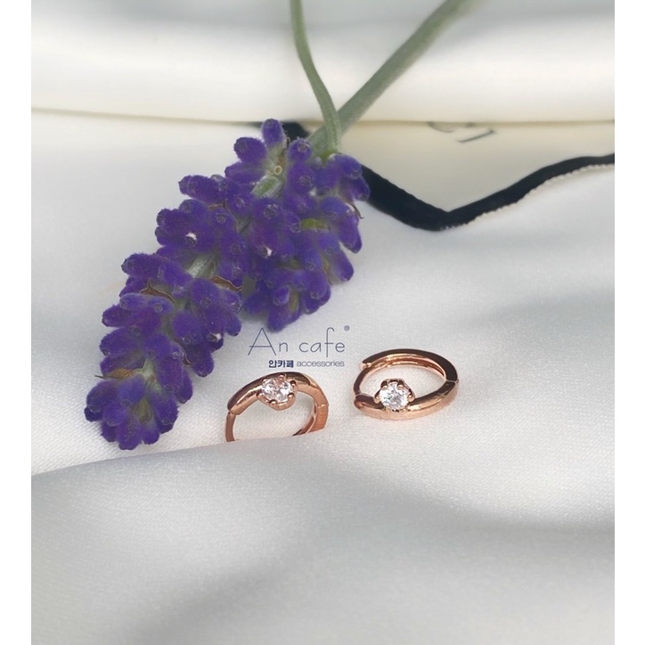 Hoa tai xinh, bông tai hàn quốc thanh lịch