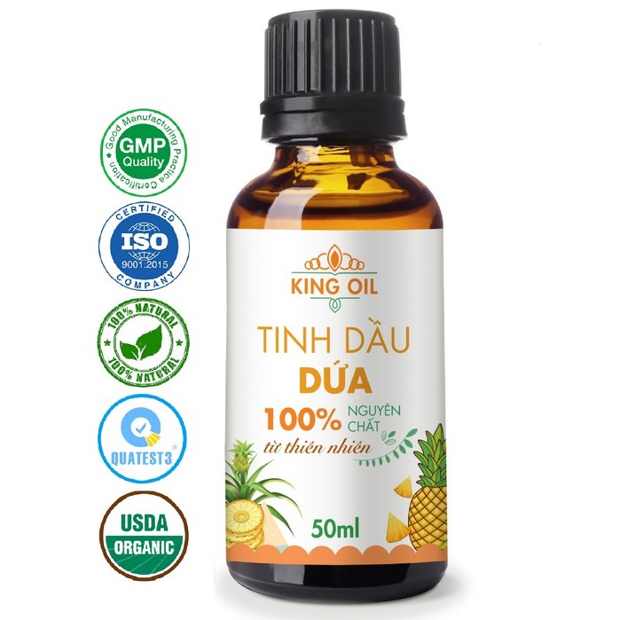 Tinh dầu dứa (khóm, thơm) nguyên chất 100% từ thiên nhiên - KingOil