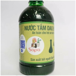 Nước tắm thảo dược Dao Đỏ trẻ em