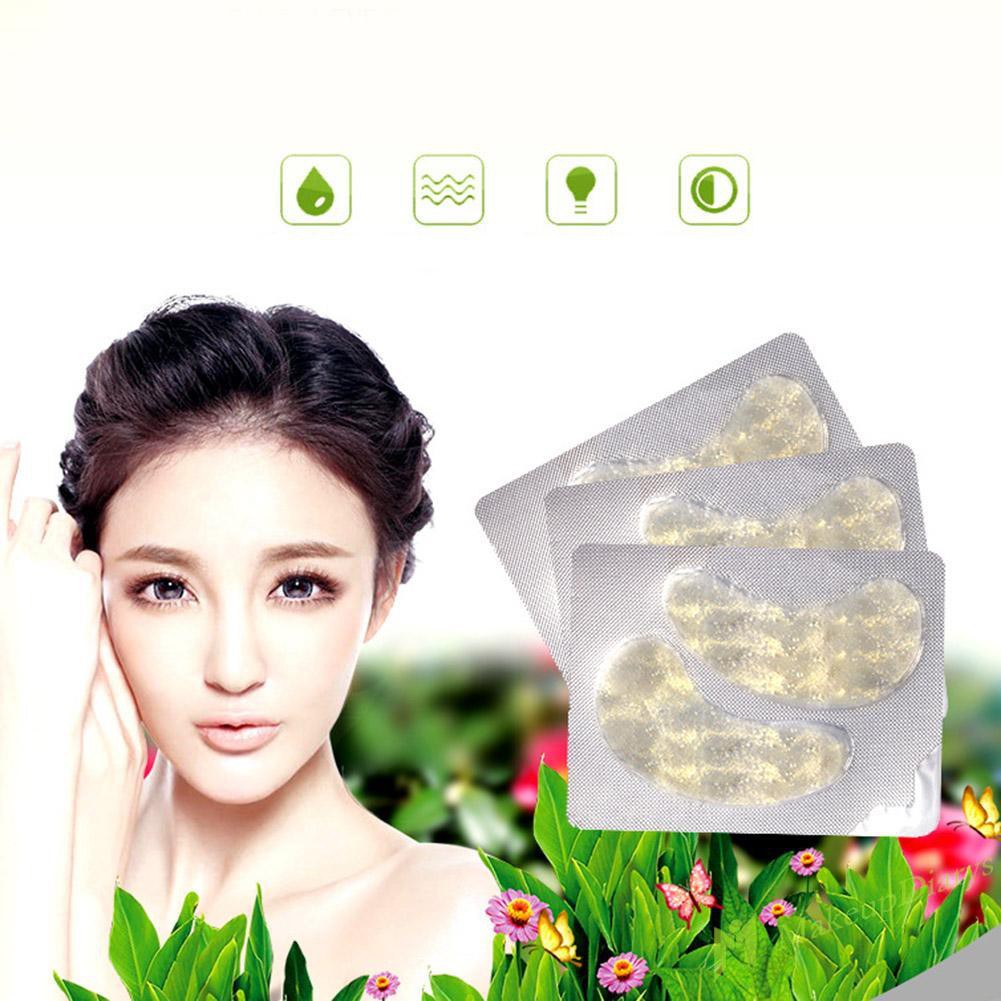 (Hàng Mới Về) Set 2 Mặt Nạ Mắt Collagen Vàng Pha Lê Dưỡng Ẩm Chống Lão Hóa