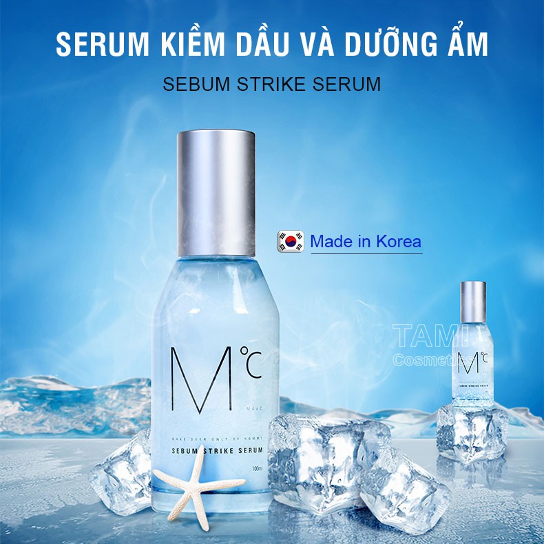 Serum kiểm soát dầu dành cho nam MdoC Sebum Strike Serum 30ml, 100ml MSR011