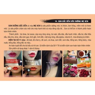 SON MÔI 100% THIÊN NHIÊN MẸ KEN