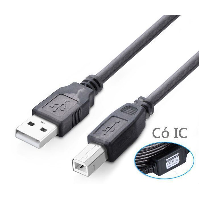 Cáp USB In Cao Cấp | Ugreen Cao Cấp | Dài 10M - 15M