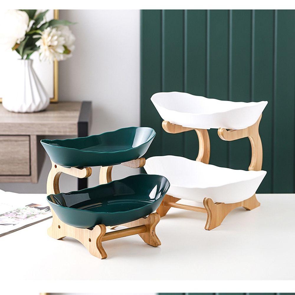 Đĩa Đựng Trái Cây Nhiều Tầng Bằng Nhựa Thân Thiện Với Môi Trường
