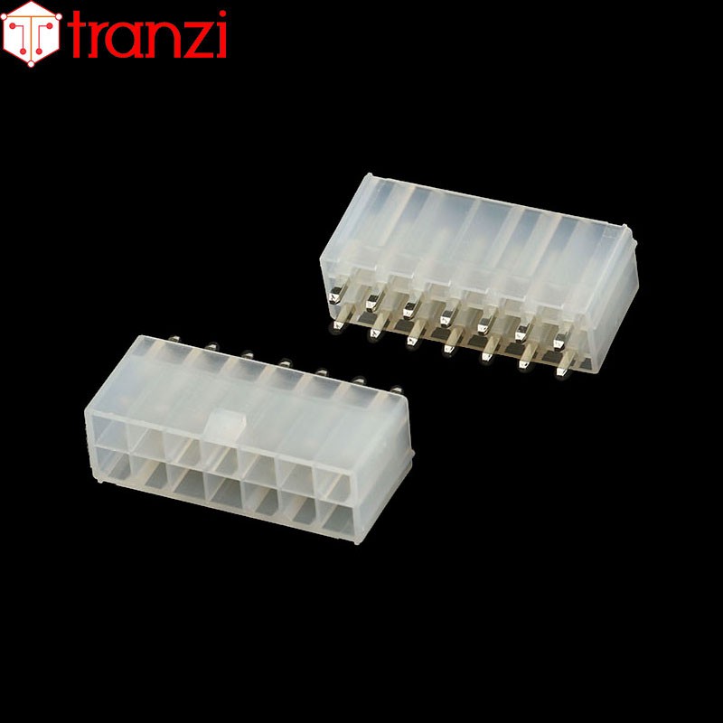 Giắc cắm header 4.2mm 5569 2x7P chân cắm thẳng trắng - túi 5 cái