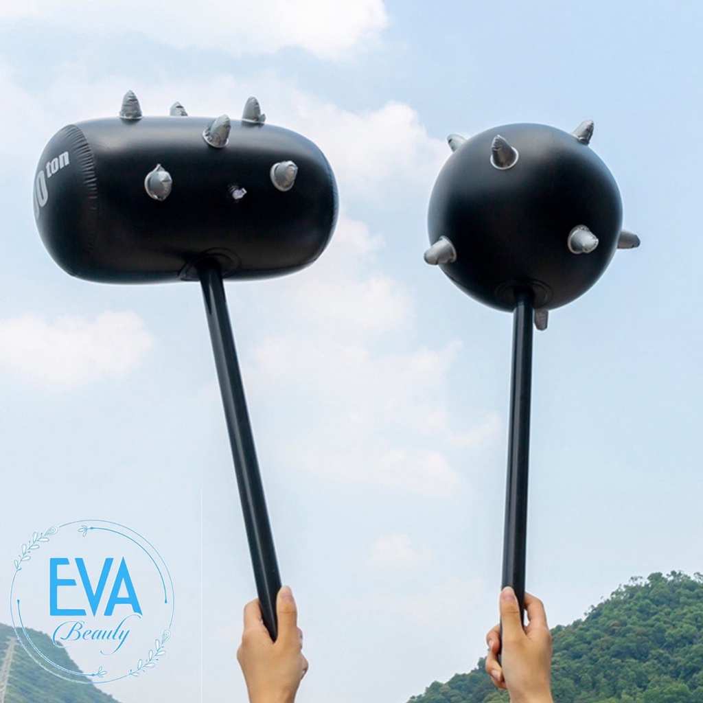 Đồ chơi Búa Gai Tròn Bơm Hơi Cầm Tay Size To 70 Cm M3468