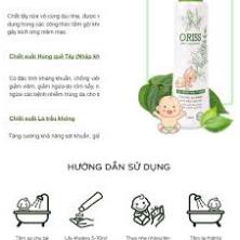 Sữa tắm gội cho bé Oriss Baby Liquid Wash – Hỗ trợ giảm rôm sảy (chai 150ml)