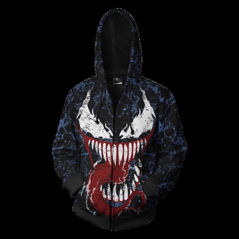 Áo Khoác Hoodie Hóa Trang Nhân Vật Venom Người Nhện | BigBuy360 - bigbuy360.vn