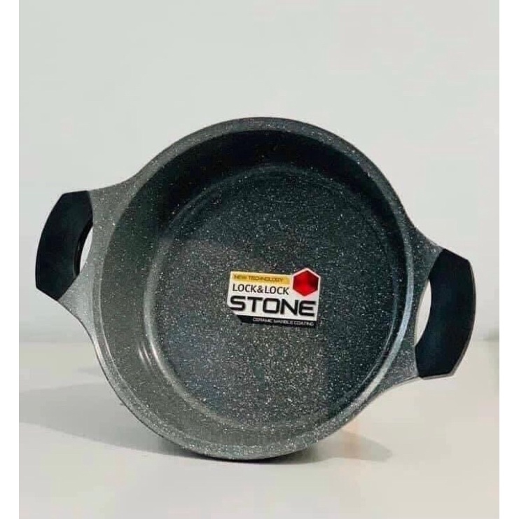 NỒI LOCK ĐÁ 7 LỚP STONE PHI 24CM LOCK LOCK