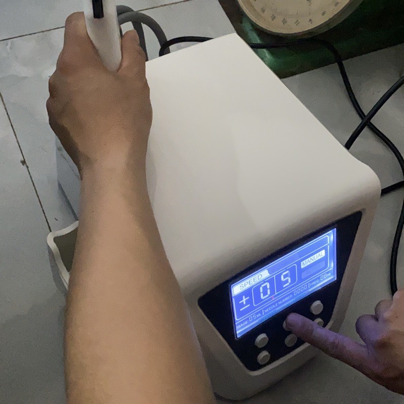 [Lỗi 1 đổi 1] Máy cấy tiêm tinh chất Mesogun bằng đầu nano căn chỉnh độ sâu tiêm chuẩn xác