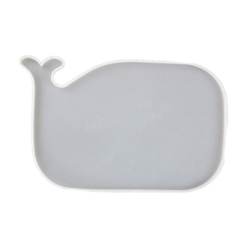 Khuôn Silicone Làm Khay Lót Ly Hình Tròn / Chữ Nhật Bằng Nhựa Resin Epoxy