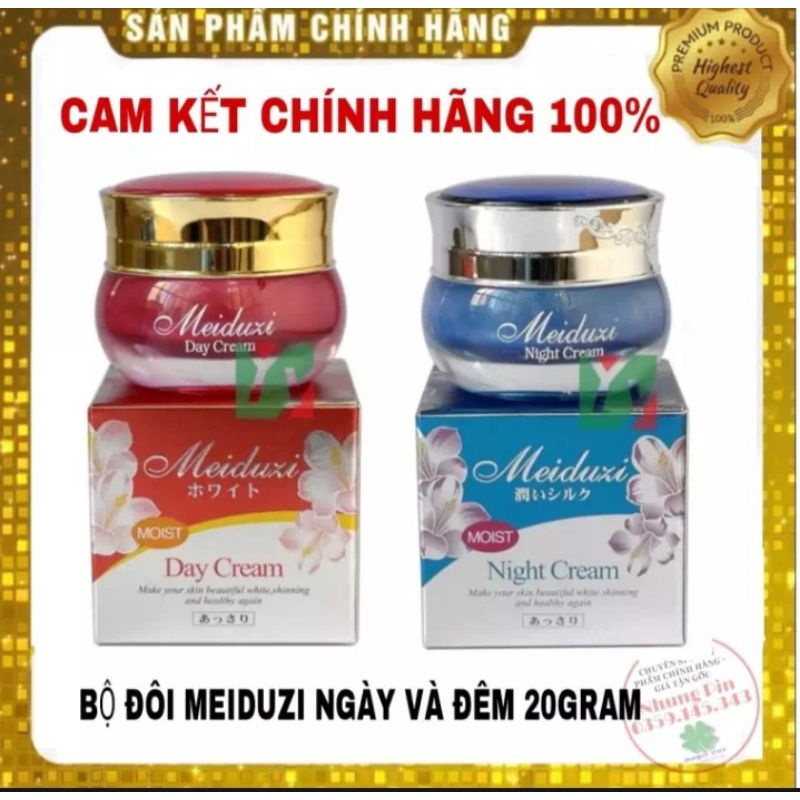 (Chính hãng 100% Có Tem Chống hàng giả) Kem MEIDUZI trắng da , nám, mụn được sản xuất tại 100% #NHẬT_BẢN