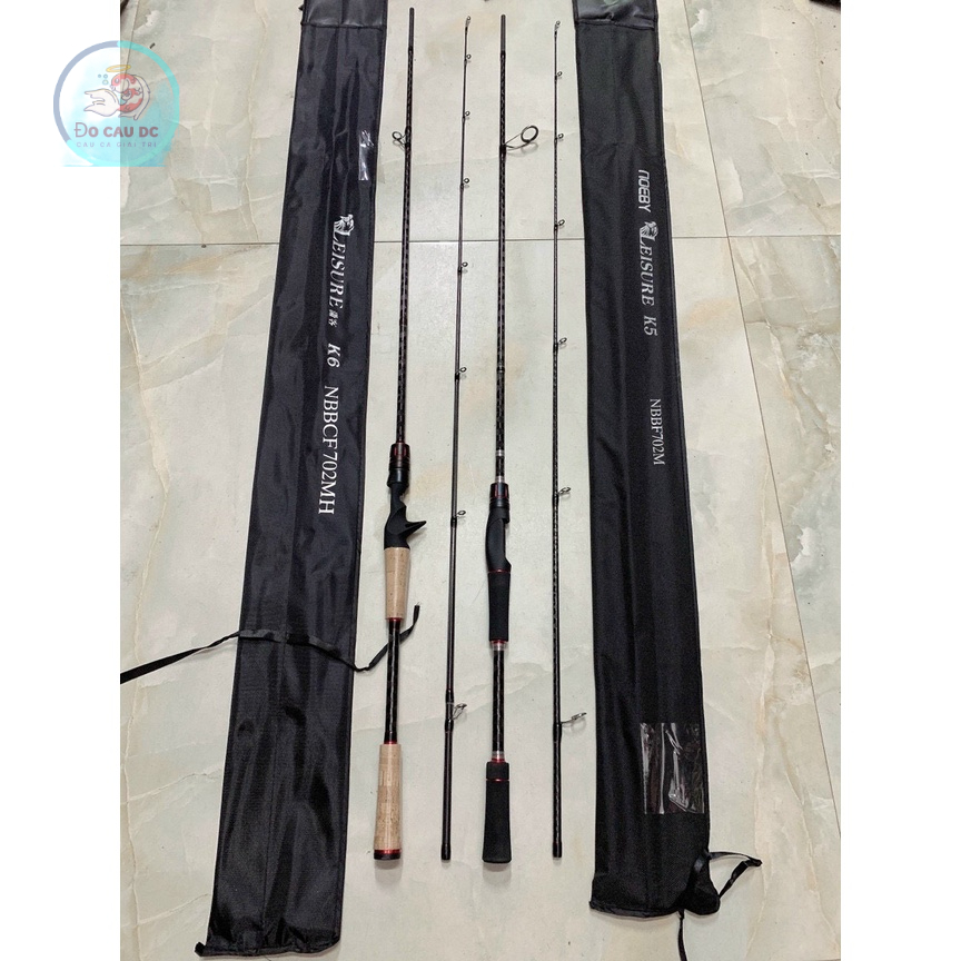Cần Câu Lure 2 Khúc Noeby Leisure K6 - Cao Cấp !!!