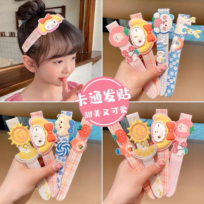 Kẹp Tóc Khóa Dán Dễ Thương Cho Bé Gái