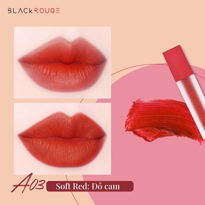 SON BLACK ROUGE AIR FIT VELVET TINT VER 1 | BigBuy360 - bigbuy360.vn