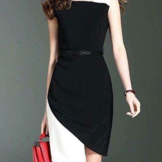 Combo đầm mango kèm belt