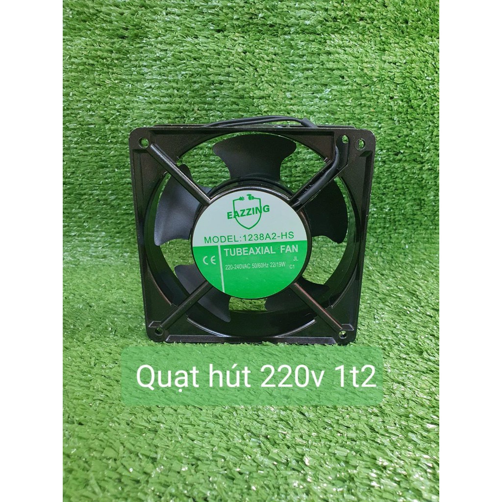 Quạt thông gió 12cm(vuông) 220v