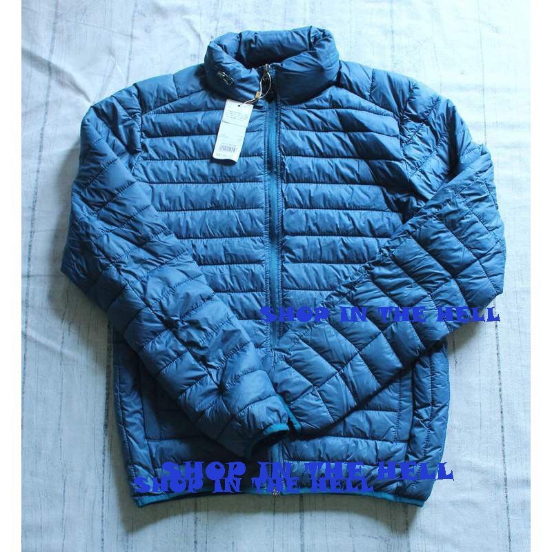 Áo phao lót bông cao cấp nam màu đen