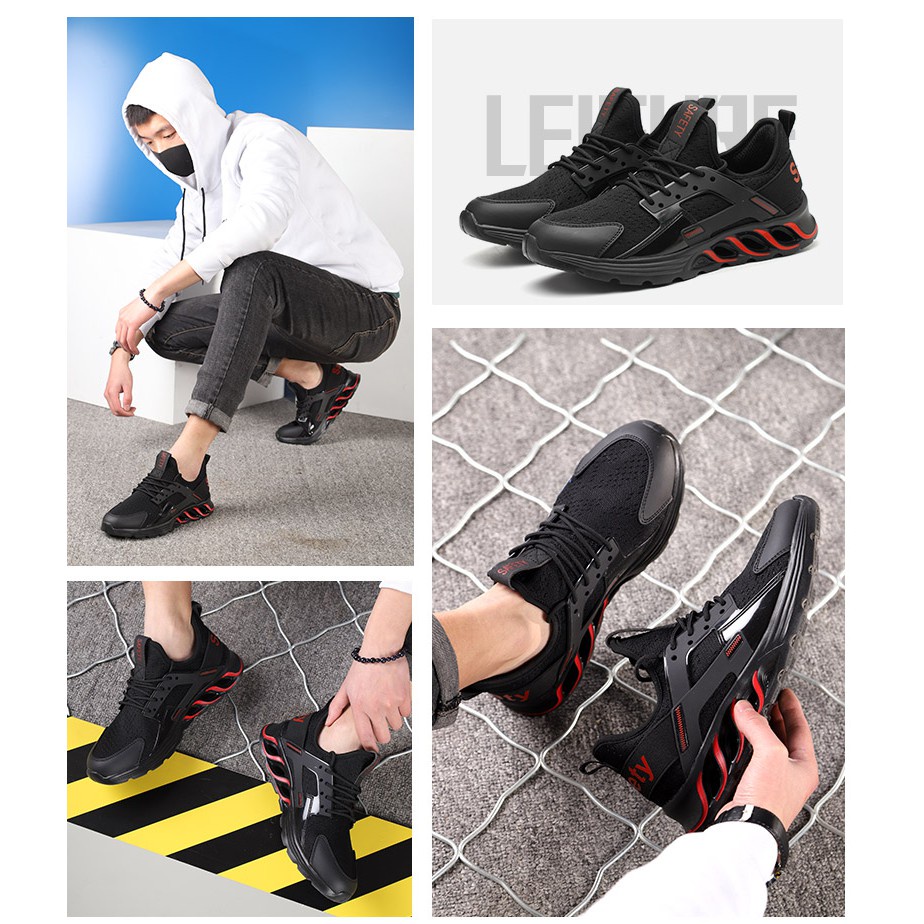 🌿Đế Lưỡi Dao Chất Lượng Cao Tiện Dụng🌿Giày Thể Thao Bảo Hộ Siêu Nhẹ Thoáng Khí Chất Lượng | BigBuy360 - bigbuy360.vn