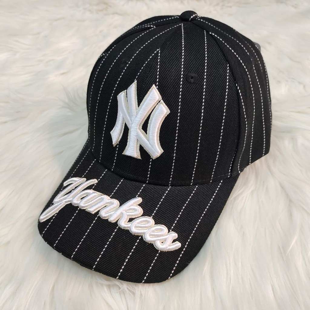 Mũ Lưỡi Trai Màu Đen R-913 Ny Yankees Cá Tính