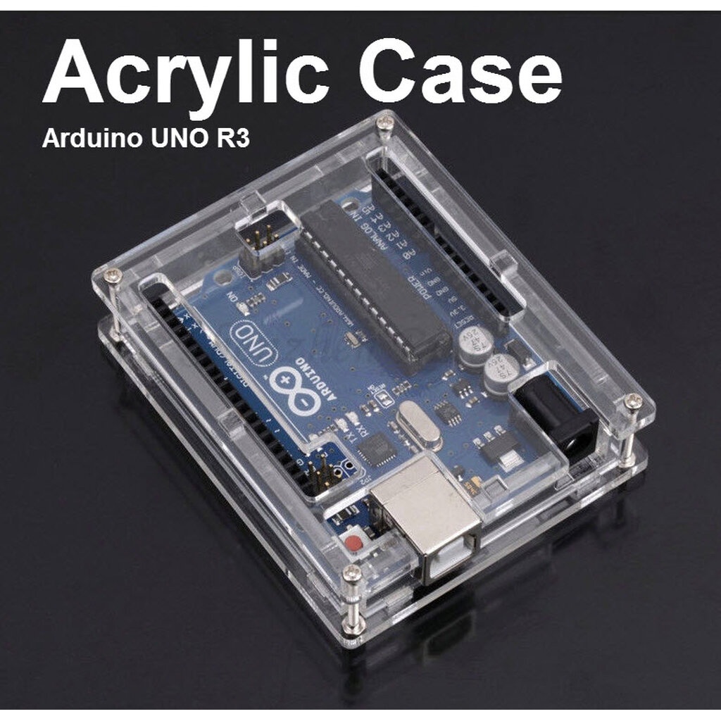 Hộp đựng Acrylic UNO R3 R3 cho Arduino (Không bao gồm UNO)