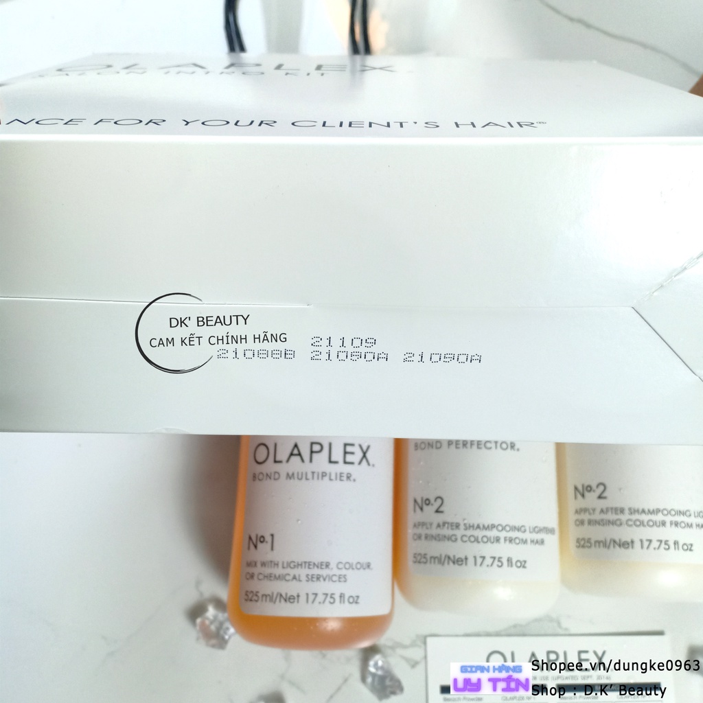 Olaplex Bộ Kit Phục Hồi Tóc 525ml x 3