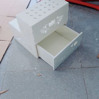 Kệ để chân có ngăn kéo