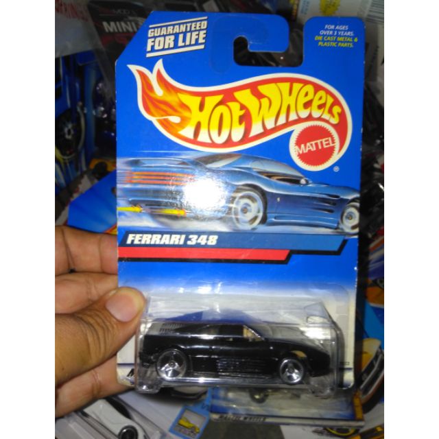 Xe Hotwheels Ferrari 348 Black Color , hàng hiếm