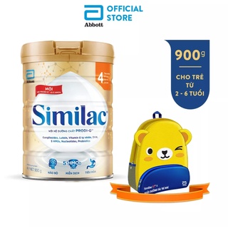 [HSD T3-2024] [Tặng Balo Gấu] Sữa Bột Similac 5G Số 4 900g.