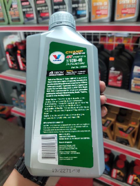 Nhớt cao cấp Valvoline Extra 10w40