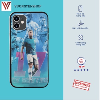 Ốp cầu thủ Kevin De Bruyne số 17 ManCity cho IPHONE và SAMSUNG  FOO20210175