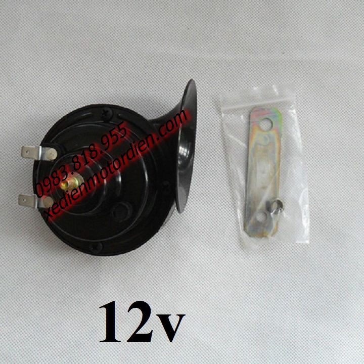 Còi sên - kèn sên ô tô mô tô xe điện - 12v 48v 60v - Hàng chất lượng