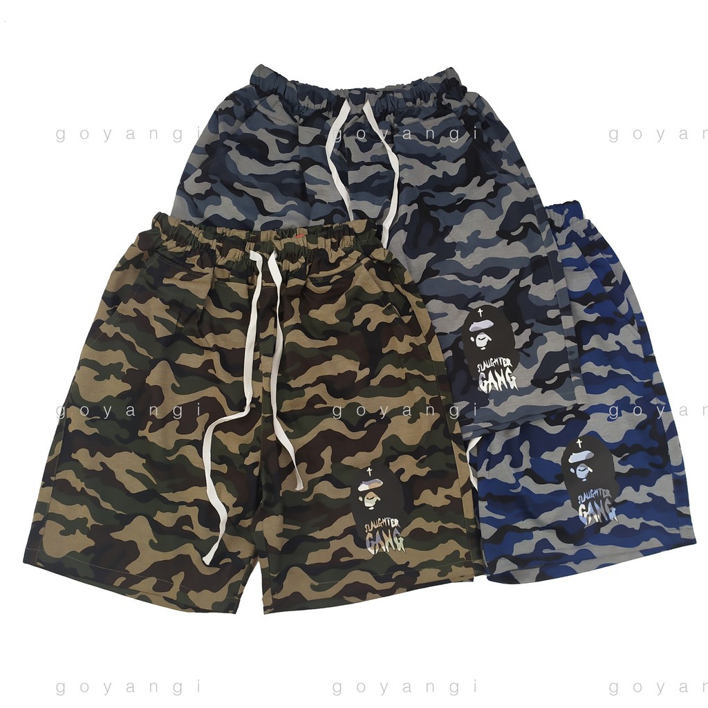 Quần short ⚜️FREESHIP⚜️ BAPE camo có 3 màu cho cả nam và nữ ་