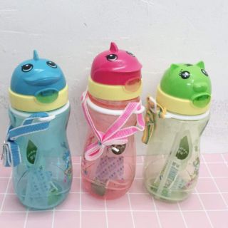Bình uống nước có ống hút cho bé 9903 loại 450ml