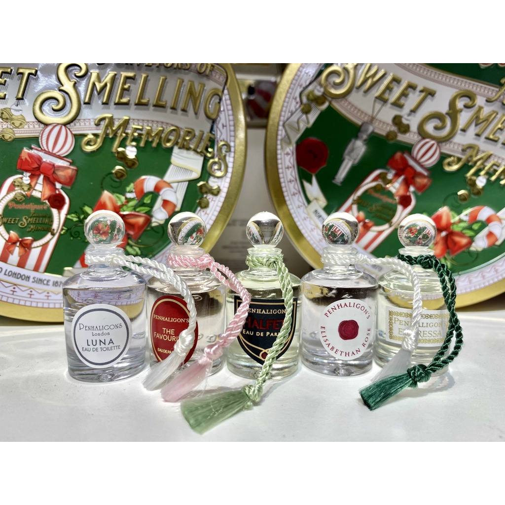 Set Mini Penhaligon's - SWEET SMELLING - Giáng Sinh 5ml x 5 chai