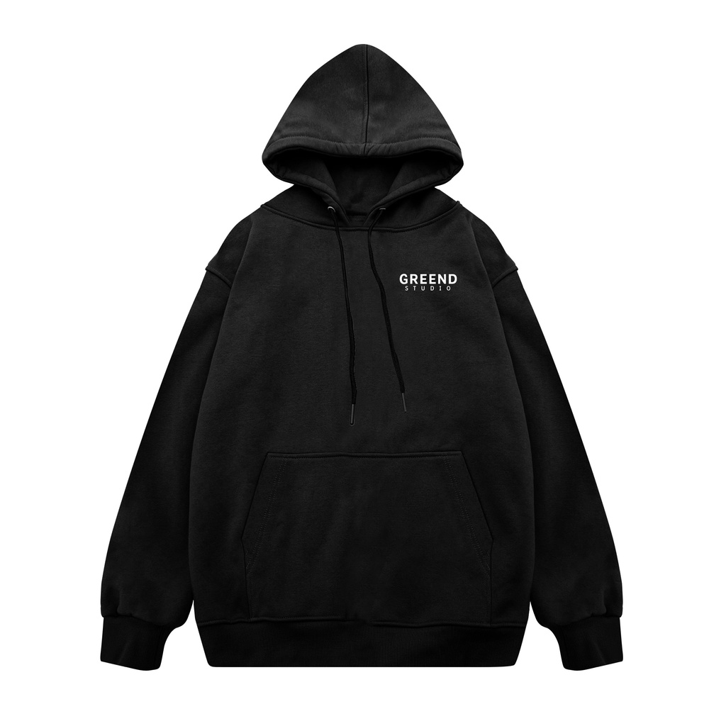 Áo Hoodie Greend Unisex Nỉ Bông Basic Local Brand Form rộng TyPo HD035 | BigBuy360 - bigbuy360.vn