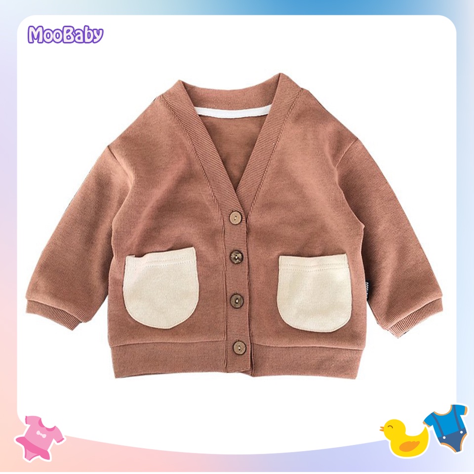 Áo Khoác Cardigan Cho Bé, Áo Khoác Len Cho Bé Chuẩn Hàng Xuất Khẩu - MOOBABY SHOP