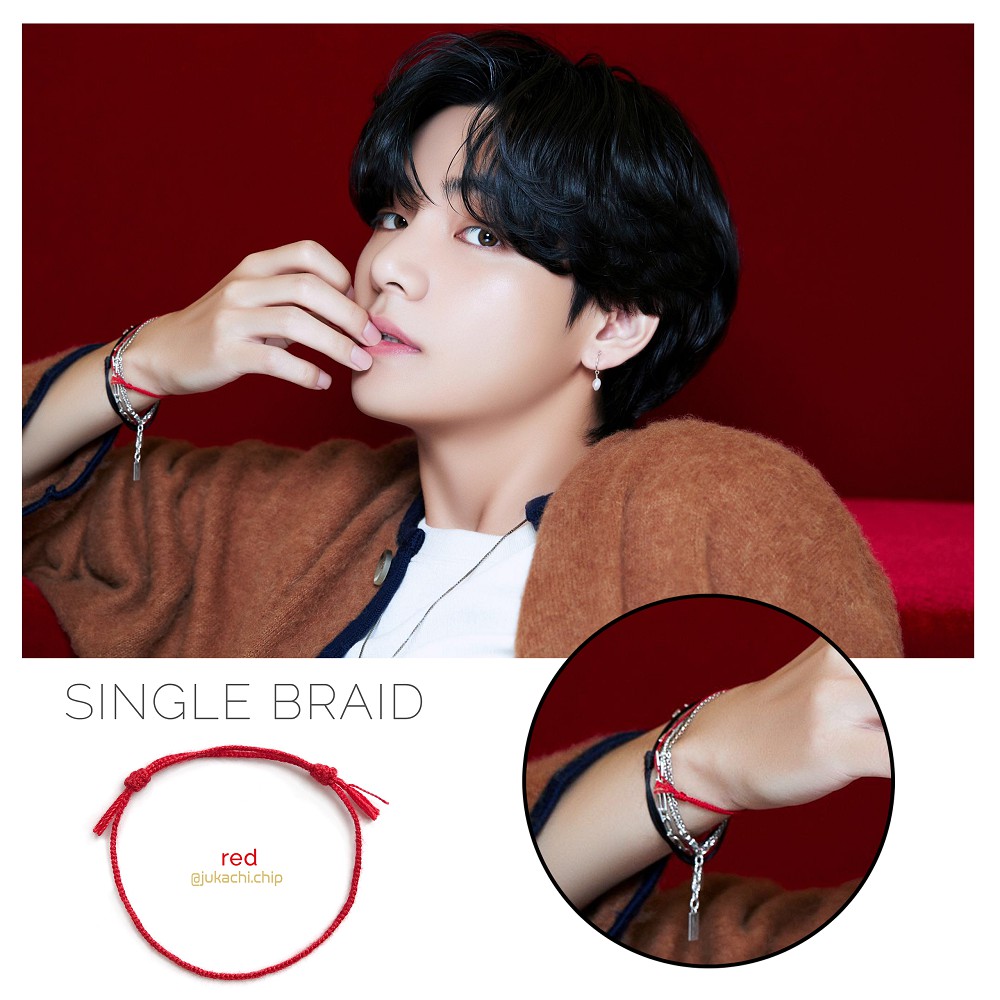 Vòng tay handmade cheap moment with Taehyung  Single braid