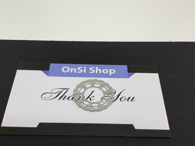 Đĩa phanh kim loại mô hình xe motor tỉ lệ 1/12