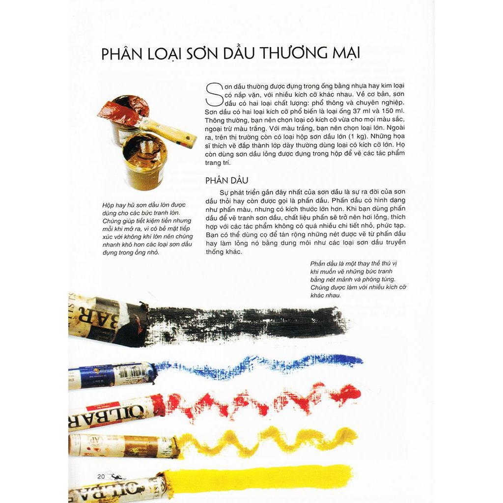 Sách Học Vẽ Tranh Sơn Dầu
