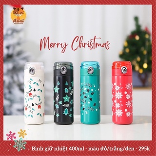 Loại cao cấp | Bình giữ nhiệt Giáng Sinh | Noel Edition | Quà Noel | Quà Giáng Sinh | Bình giữ nhiệt cute | Loại to tròn
