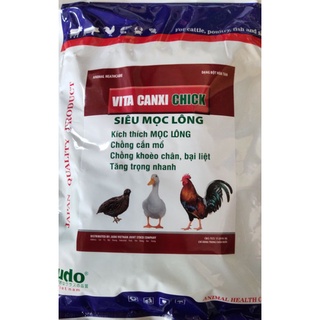 Siêu mọc lông - vita canxi chick , kich thích " mọc lông ", chống cắn mổ, tăng trọng nhang.